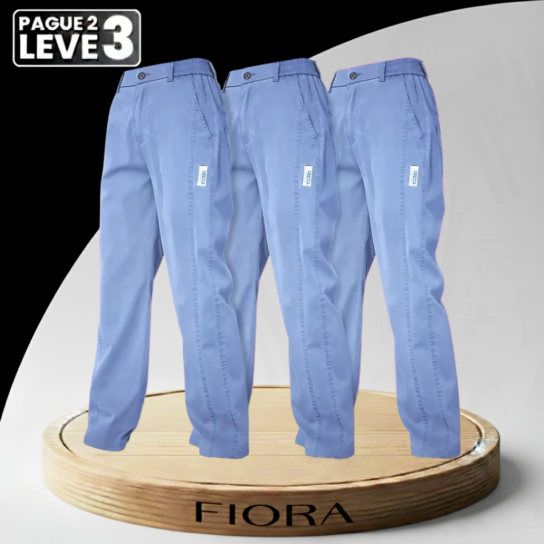 Kit 3 Pantalones Aurora - Seda Fría