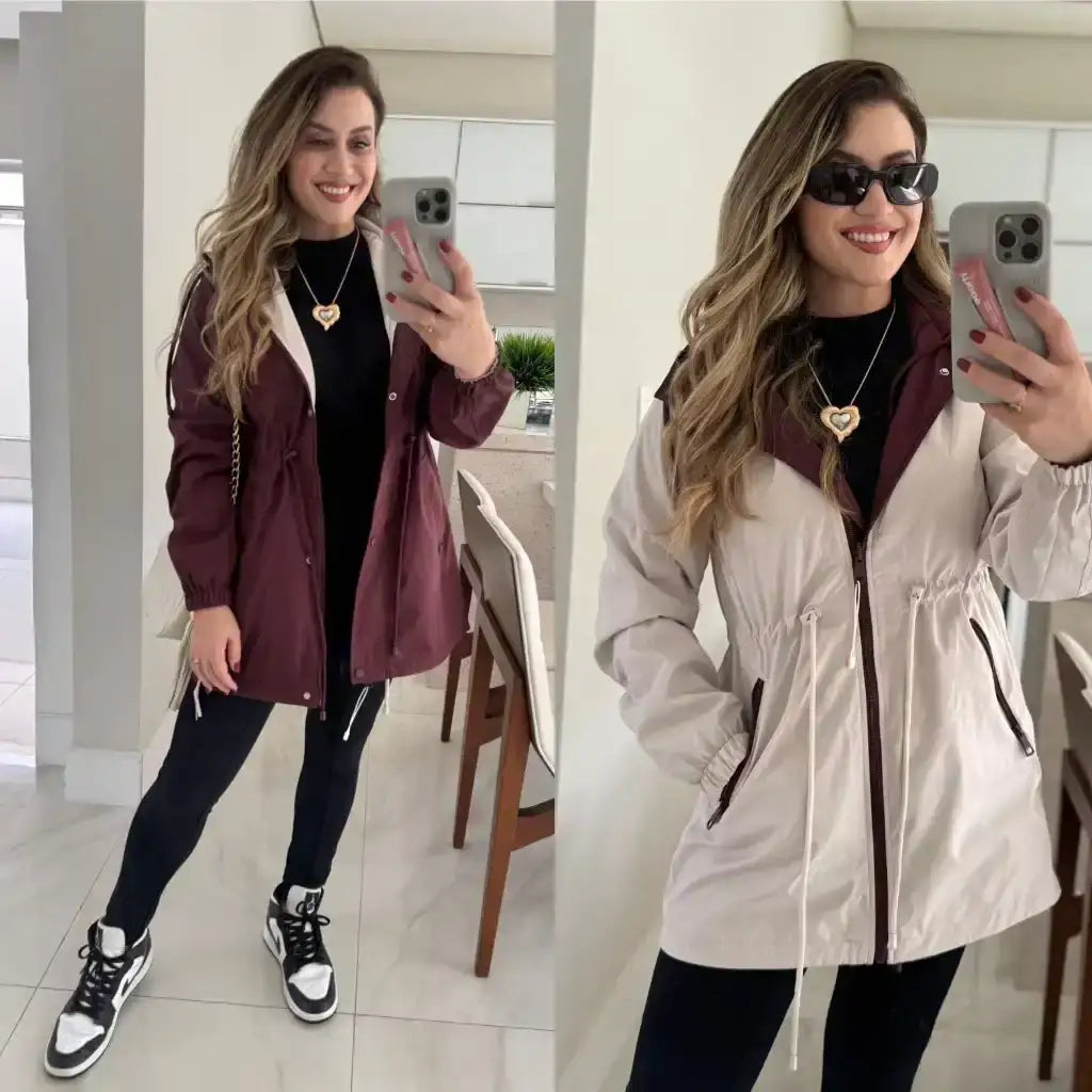 Parka Reversible Impermeable