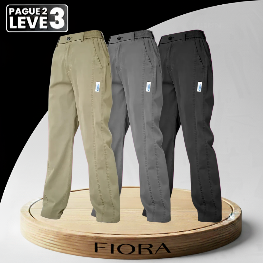 Kit 3 Pantalones Aurora - Seda Fría