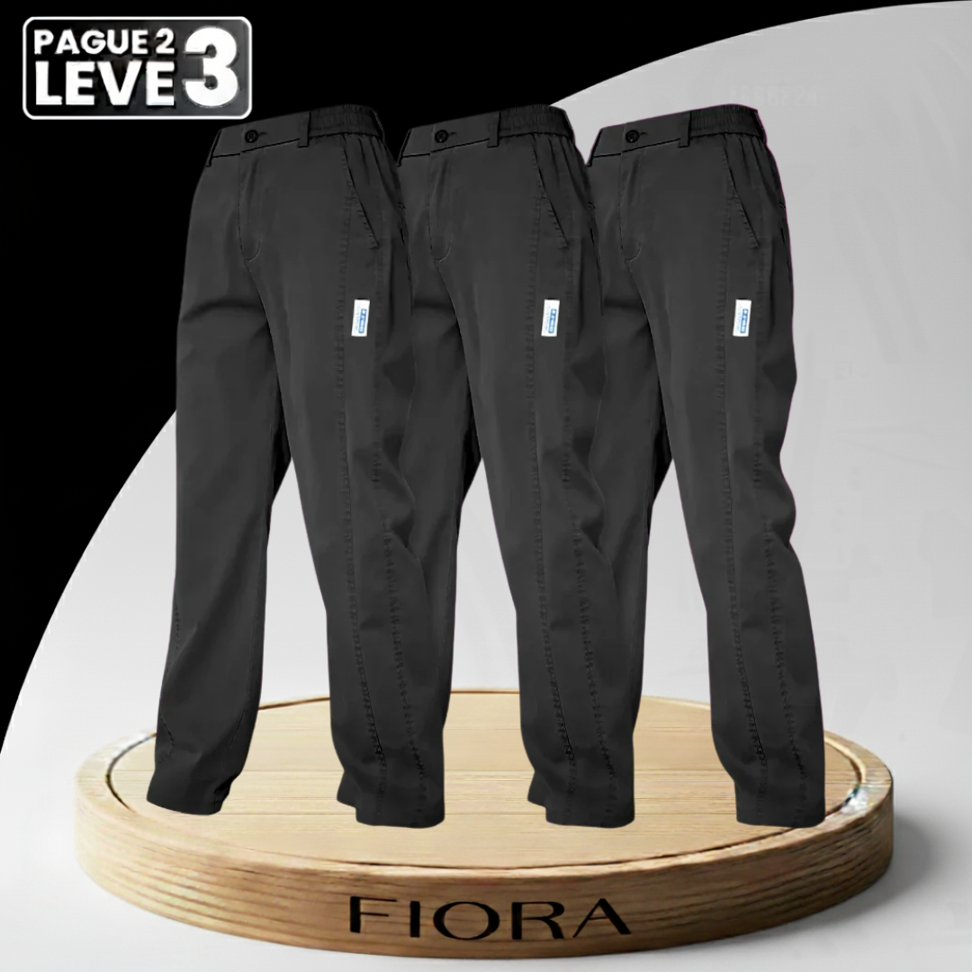 Kit 3 Pantalones Aurora - Seda Fría