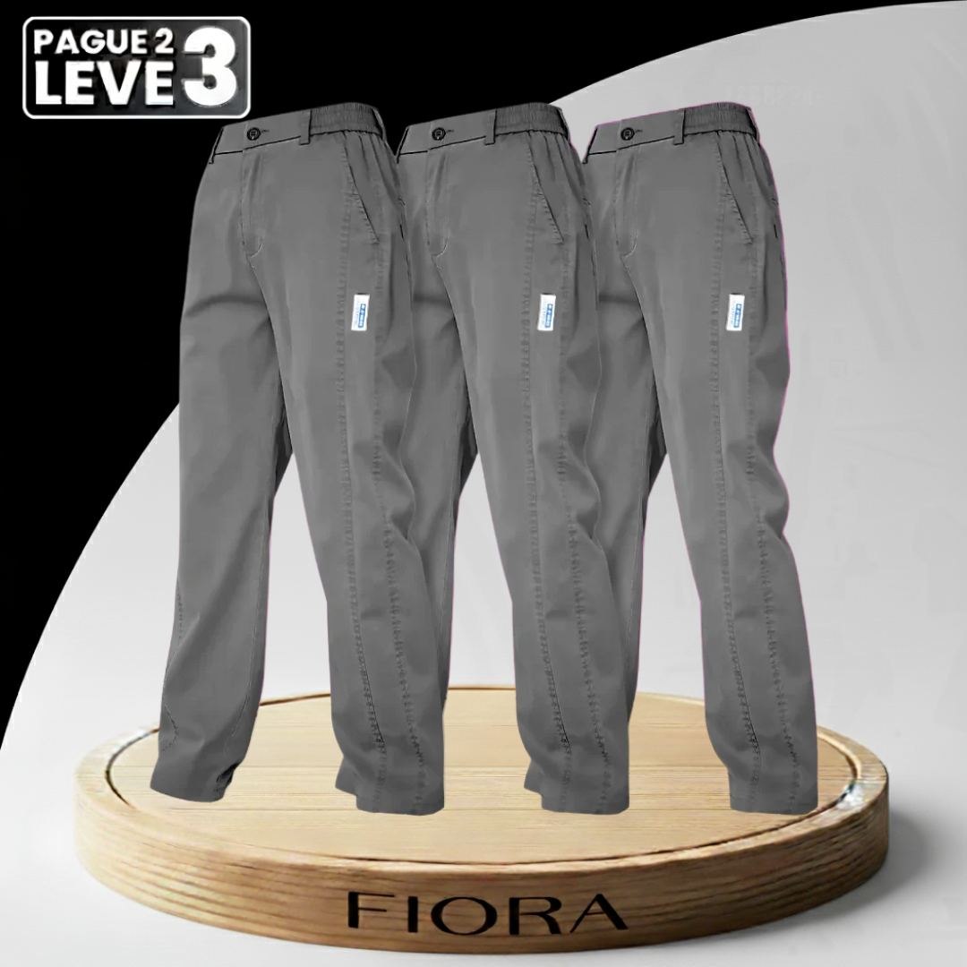 Kit 3 Pantalones Aurora - Seda Fría