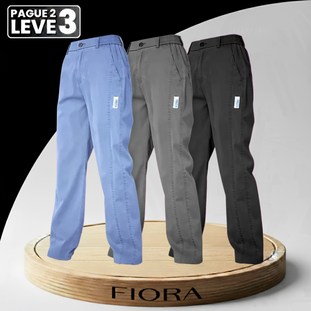 Kit 3 Pantalones Aurora - Seda Fría